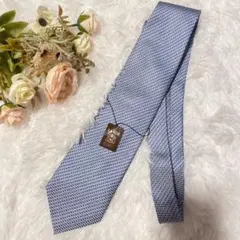 【新品未使用】CLUB LA MER クラブラメール　ドット柄 ネクタイ　ブルー