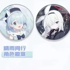 ブルーアーカイブ　ブルアカ　アロナ　プラナ　韓国限定　缶バッジ　コラボカフェ ブルーアーカイブ ブルアカ アロナ プラナ 韓国限定 缶バッジ コラボ