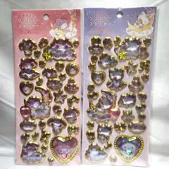 正規品 キラリン ジュエリーステッカー ハローキティ マイメロディー 2枚