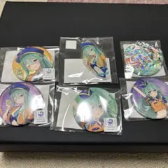 くじコレ 『デート・ア・ライブV』スペースポリスVer.七罪缶バッジ 6個