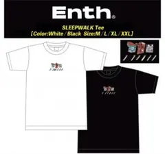 ENTH SLEEPWALK Tシャツ ブラック Lサイズ