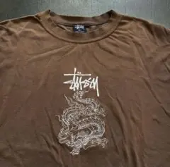Old Stussy ドラゴン tシャツ ブラウン　00s 2026年最新】Old stussy tシャツ ドラゴンの人気アイテム - メルカリ