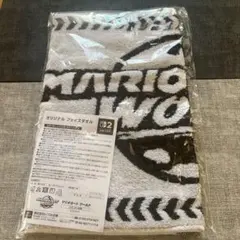 Switch2 マリオカートワールド　オリジナルフェイスタオル　エディオン
