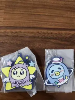 たまごっち　サンリオ　コラボ　ラバーキーホルダー　キーホルダー2種類　セットです