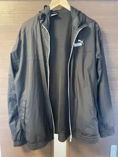 PUMA フード付きウィンドブレーカー XXL 黒