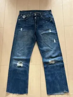 【雰囲気抜群】00s EURO LEVI’S 501 ベルギー製