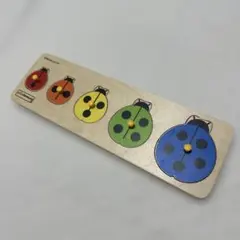 ボーネルンド　型はめパズル　木製　数字　知育　知育玩具　てんとう虫　幼児のサムネイル