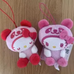 ハローキティ クマ耳マスコット むにゃすや