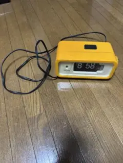 TWEMCO (トゥエンコ) 置き・掛け兼用 パタパタ時計 QT-30 オレンジ