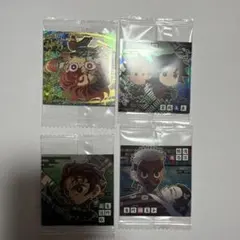 鬼滅の刃 ディフォルメシールウエハース 極レア 竈門炭治郎 てちてち 冨岡義勇