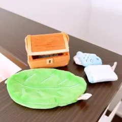 すみっコぐらし　青い月夜のまほうのコ　宝箱　寝床　セット　てのりぬいぐるみ用