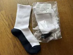 スクールソックス〈足裏紺色〉3足セット