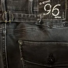 G-STAR RAW 96 ブラック　スキニーデニム GS3301 DENIM
