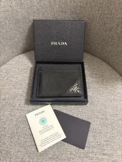 PRADA サフィアーノレザー カードホルダー