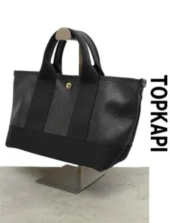 X437/美品 Breath TOPKAPI ミニトートバッグ ネオレザーのサムネイル