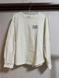 キッズ 長袖カットソー ベージュ