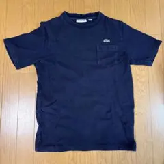 LACOSTE ネイビー Tシャツ ポケット付き