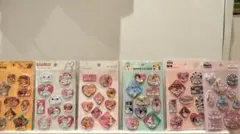 ディズニー ウォーターシール セリア ベイマックス プリンセス　ライオンキング