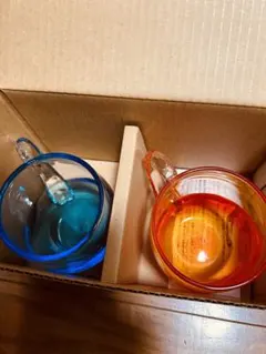 南蛮びーどろ/琉球ガラス村/ガラス製マグカップセット