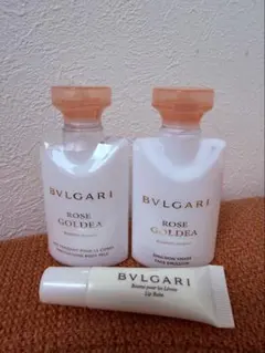 【新品】BVLGARI ROSE GOLDEA トライアルセットのサムネイル