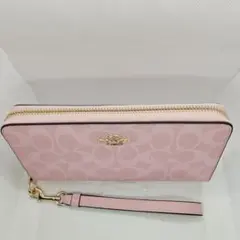 COACH CW778 レザー長財布 ピンク 新品未使用 - メルカリ