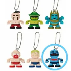 カプセルトイ　キン肉マン　ドットフィギアチャーム　ロビンマスク