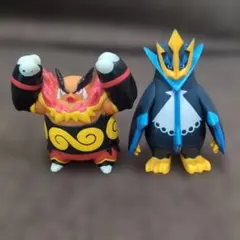 ポケモン フィギュア ヒコザル エンペルト 2体セット - メルカリ