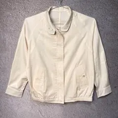 BurBerrys ジャケット ブルゾン 麻混 薄手 90s オールドのサムネイル