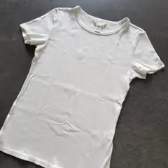 H&M リブクルーネックTシャツのサムネイル