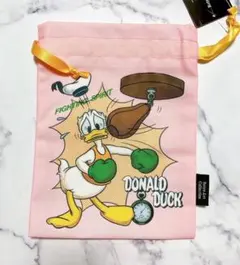 ディズニー　巾着　カレンダーアート　ドナルドダック