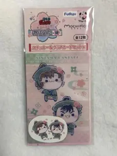 忍たま乱太郎 桜もちぴこの段　ステッカー＆クリアカードセット　伊作　留三郎