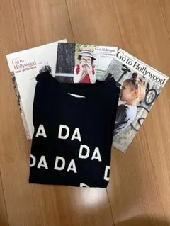♦︎ GO TO HOLLYWOOD ♦︎DA DA Tシャツ 黒 size02