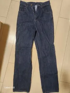 ストレートデニム XSサイズ 100%綿