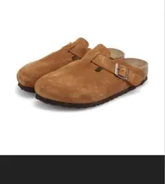 BIRKENSTOCK Boston サンダル スエード ブラウン 42 - メルカリ