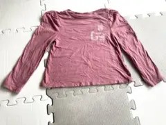 GAP クマプリント 長袖カットソー ピンク　110