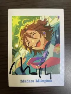 あんスタ ぱしゃっつ 10周年 三毛縞 斑　1枚