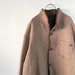 ヘリンボーン ロングコート