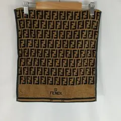 FENDI　ズッカ柄　タオル　ブラウン　ブラック　B6030のサムネイル