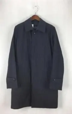 セール中【美品】ユナイテッドアローズ ライナー付 ステンカラーコート ストライプ