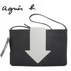□美品□2way アニエスベー ショルダーバッグ レッド レザー miyuki 