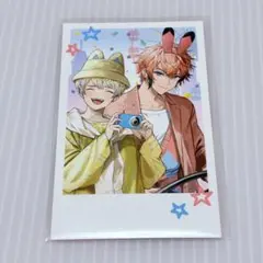 おでかけOriens チェキ風カード①緋八マナ＆赤城ウェン