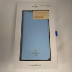 Bb21）LANVINenBleuiPhone12/12pro用手帳型ケース水色