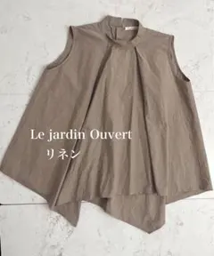 新品同様＊ウィムガゼット＊上質なフレンチリネン ノースリーブ - メルカリ