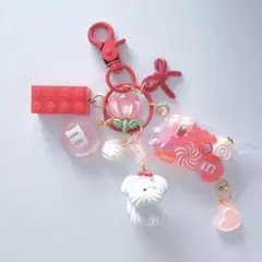 じゃらじゃらキーホルダー マーブルチョコアイス クッキー 354 - メルカリ