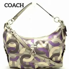 ♥️少しキズ有♥️【COACH】マディソン オプアートヘイリー ショルダーバッグ