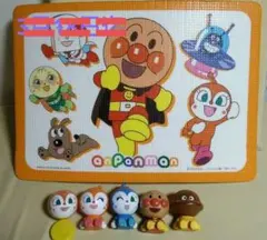 アンパンマン フィギュア 5体セット/敷マット