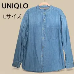 ノーカラーシャツ シャツ