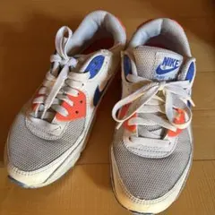 Nike スニーカー ホワイト/オレンジ/ブルー