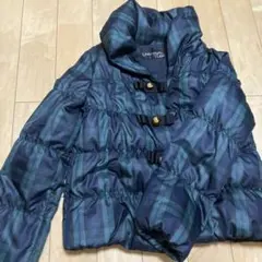 UNIVERVAL MUSE ストロベリーフィールズ チェック ダウンジャケット