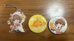 天月 DMMスクラッチくじ アクリルキーホルダー・缶バッジセット